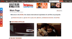 Desktop Screenshot of grindhousedatabase.com